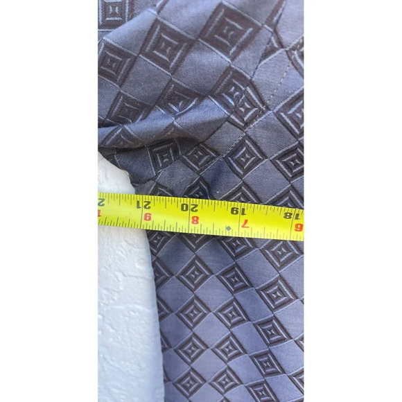 ETRO Milano Mens Long Sleeve Button Down Collared Dress Shirts Blue Sz 39 - Picture 8 of 13